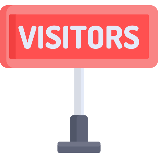 No of visitors